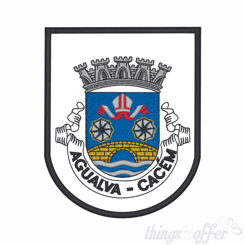 Emblema, patch Cidade de Agualva-Cacém