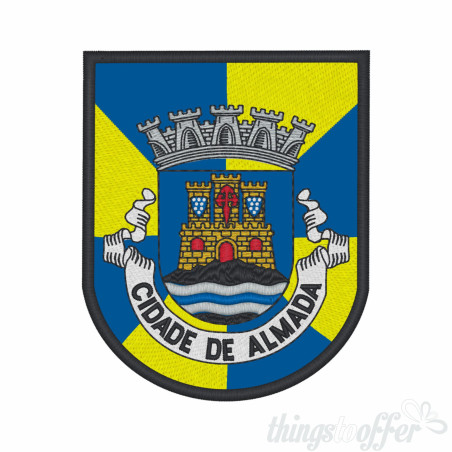 Emblema, patch Cidade de Almada