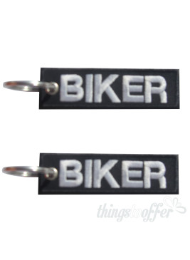 Porta-Chaves bordado Biker
