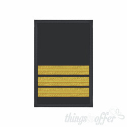 Divisa de 2º Comandante com Velcro – Bombeiros