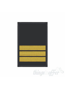 Divisa de 2º Comandante de Bombeiros com Velcro