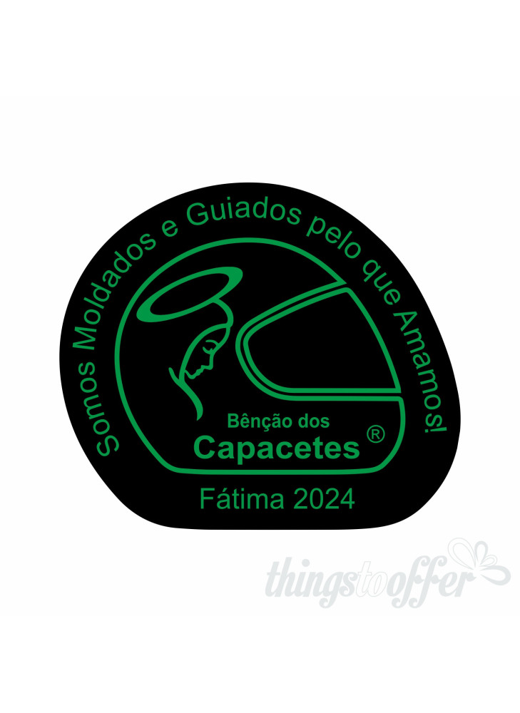 Autocolante Bênção dos Capacetes 2024