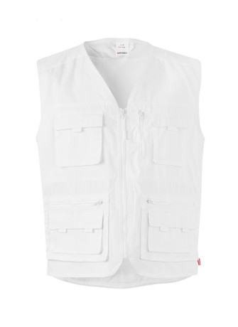 Custom Velilla 105901 Multi-Pocket Vest | Embroidery & Print
