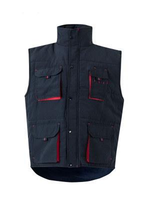 Velilla 205902 Bicolor Multi-Pocket Vest | Workwear