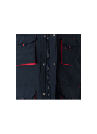 Velilla 205902 Bicolor Multi-Pocket Vest | Workwear