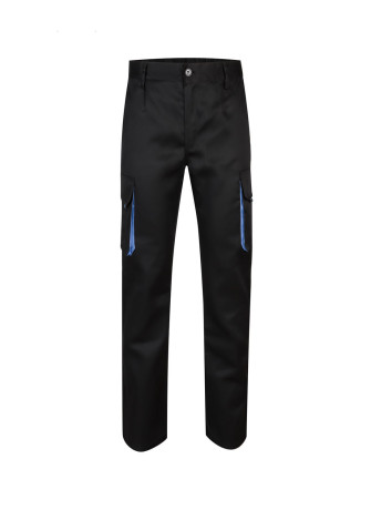 Pantalón Bicolor Multibolsillos Velilla 103004