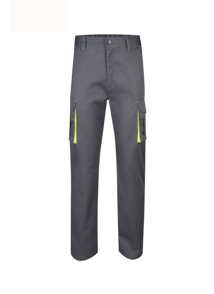 Velilla 103008S Stretch Trousers | Multi-pocket & Fluor Contrast