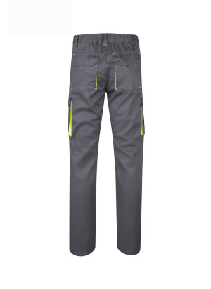 Calças Stretch Velilla 103008S | Multibolsos e Contrastes Flúor