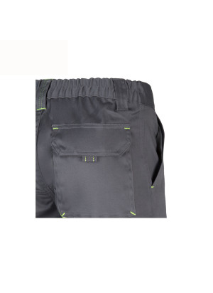 Calças Stretch Velilla 103008S | Multibolsos e Contrastes Flúor