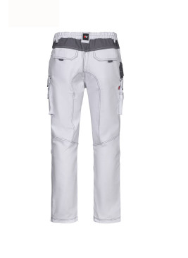 Velilla 103011B Two-Tone Canvas Trousers | Heavy 290gsm