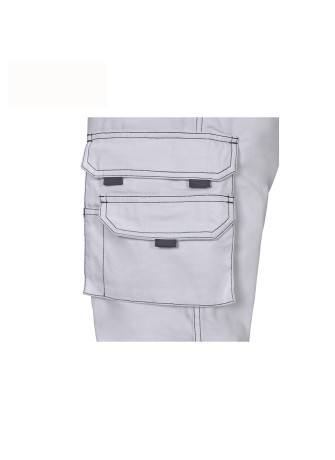 Velilla 103011B Two-Tone Canvas Trousers | Heavy 290gsm