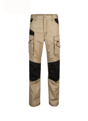 Velilla 103011B Two-Tone Canvas Trousers | Heavy 290gsm