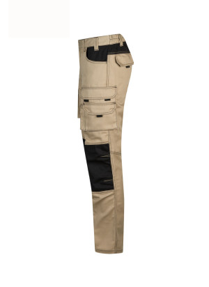 Velilla 103011B Two-Tone Canvas Trousers | Heavy 290gsm