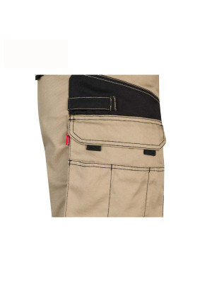 Pantalón Canvas Bicolor Velilla 103011B | Multibolsillos 290gr
