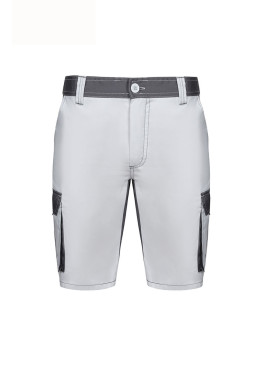 Velilla 103021B Two-Tone Work Shorts | Multi-pocket 200gsm