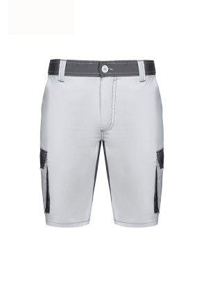 Velilla 103021B Two-Tone Work Shorts | Multi-pocket 200gsm