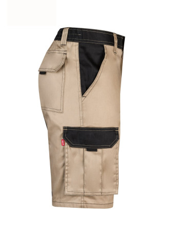 Velilla 103021B Two-Tone Work Shorts | Multi-pocket 200gsm