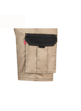 Velilla 103021B Two-Tone Work Shorts | Multi-pocket 200gsm