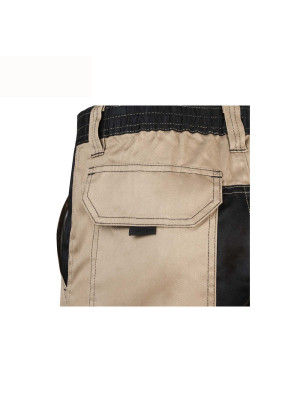 Velilla 103021B Two-Tone Work Shorts | Multi-pocket 200gsm