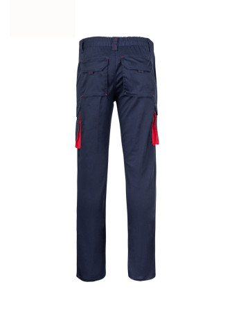Pantalón Stretch Bicolor Velilla 103024S | Multibolsillos 240gr