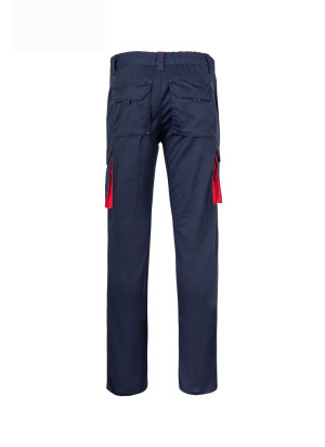 Pantalón Stretch Bicolor Velilla 103024S | Multibolsillos 240gr