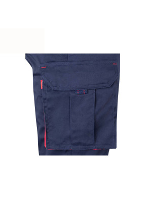 Calças Stretch Bicolor Velilla 103024S | Multibolsos de 240gr