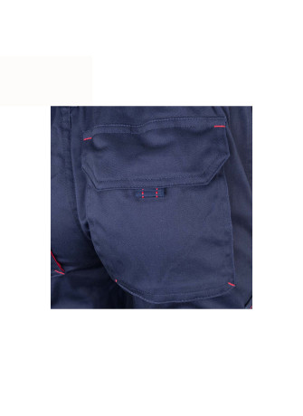 Pantalón Stretch Bicolor Velilla 103024S | Multibolsillos 240gr