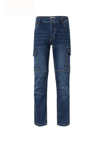 Calças Denim Stretch Velilla 103028S | Ganga Multibolsos 380g