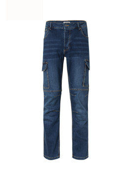 Pantalón Denim Stretch Velilla 103028S | Vaquero Multibolsillos