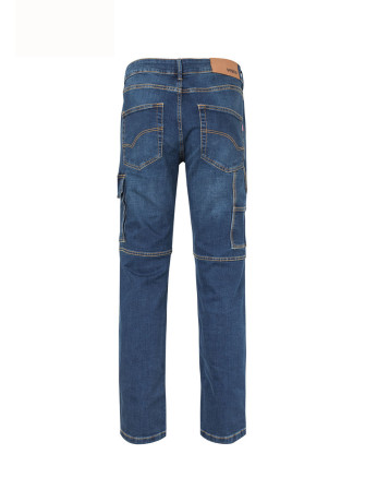 Pantalón Denim Stretch Velilla 103028S | Vaquero Multibolsillos