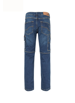 Velilla 103028S Denim Stretch Trousers | 380gsm Multi-pocket