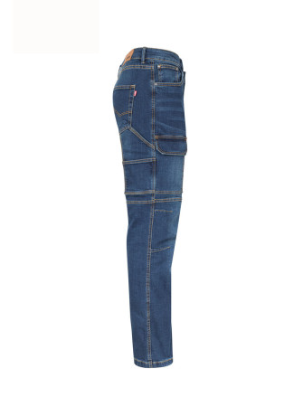 Calças Denim Stretch Velilla 103028S | Ganga Multibolsos 380g