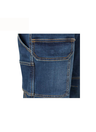 Pantalón Denim Stretch Velilla 103028S | Vaquero Multibolsillos
