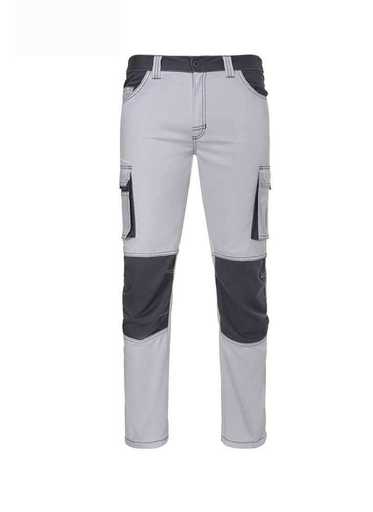 Velilla 103031S Two-Tone Stretch Trousers | 240gsm Multi-pocket