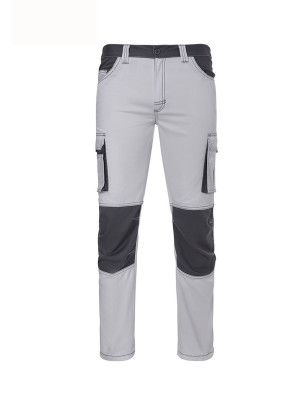 Pantalón Stretch Bicolor Velilla 103031S | Multibolsillos 240gr
