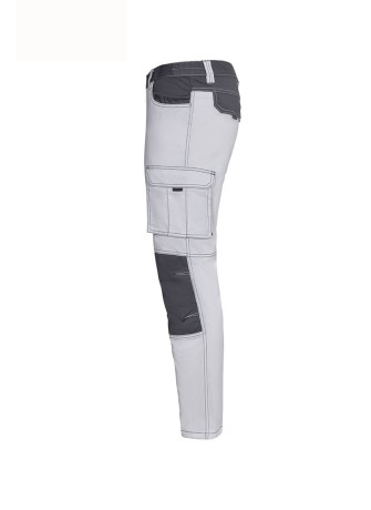 Pantalón Stretch Bicolor Velilla 103031S | Multibolsillos 240gr