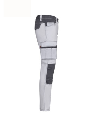 Pantalón Stretch Bicolor Velilla 103031S | Multibolsillos 240gr