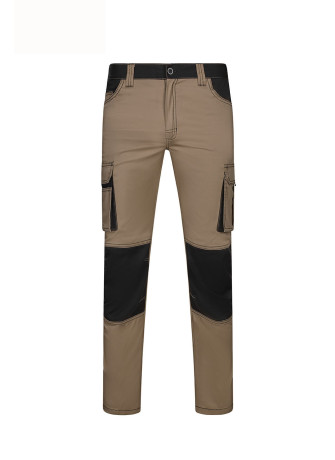 Velilla 103031S Two-Tone Stretch Trousers | 240gsm Multi-pocket