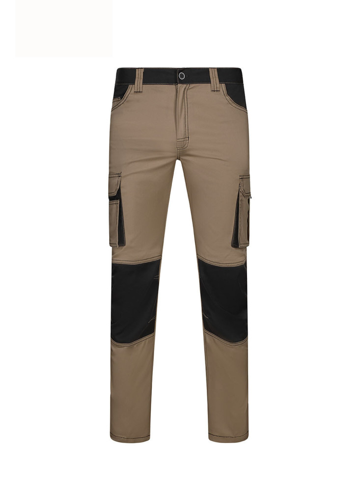 Calças Stretch Bicolores Velilla 103031S | Multibolsos de 240gr