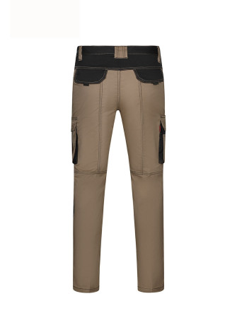 Velilla 103031S Two-Tone Stretch Trousers | 240gsm Multi-pocket