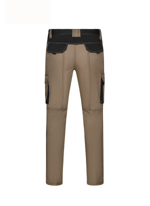 Pantalón Stretch Bicolor Velilla 103031S | Multibolsillos 240gr