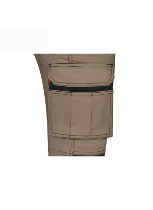 Velilla 103031S Two-Tone Stretch Trousers | 240gsm Multi-pocket