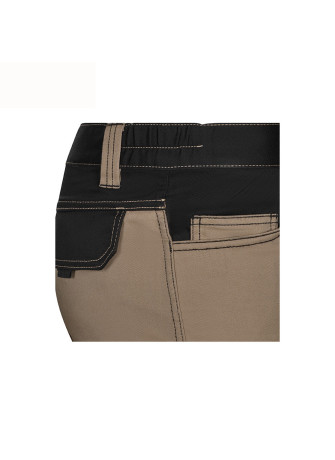 Velilla 103031S Two-Tone Stretch Trousers | 240gsm Multi-pocket