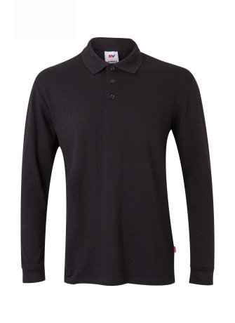 Velilla 105503 Long Sleeve Polo Shirt | 60% Premium Cotton Piqué