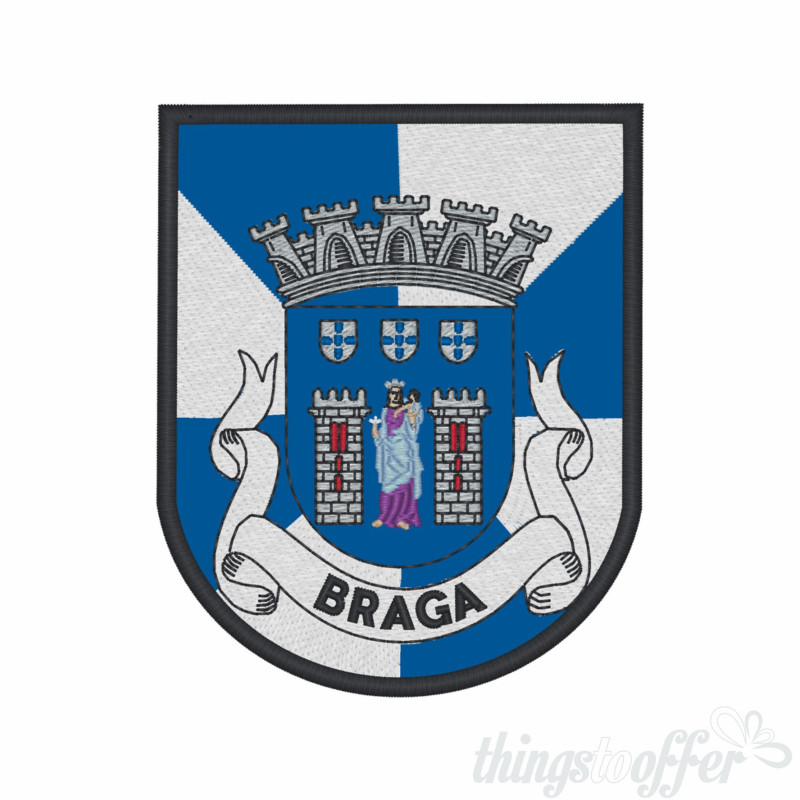 Emblema, patch Cidade de Braga