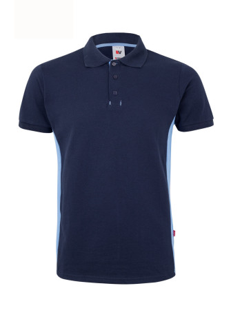 Velilla 105504 Two-Tone Polo Shirt | 60% Cotton Piqué Design