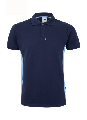 Polo Bicolor Velilla 105504 | Manga Corta Piqué 60% Algodón