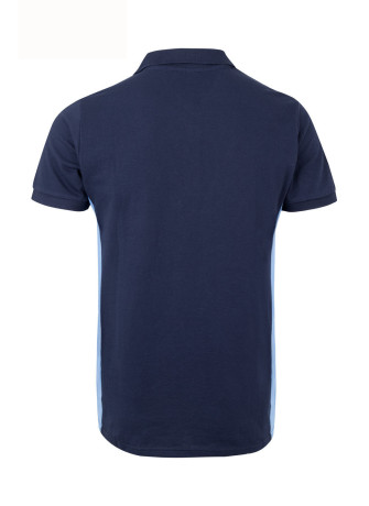 Polo Bicolor Velilla 105504 | Manga Curta Piqué 60% Algodão