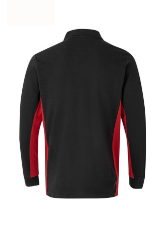 Polo Bicolor Manga Comprida Velilla 105514 | Piqué 60% Algodão