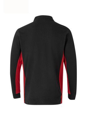 Polo Bicolor Manga Comprida Velilla 105514 | Piqué 60% Algodão